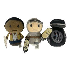 ITTY BITTY STAR WARS lot 3 REY FIN & FIRST ORDER BB-UNIT